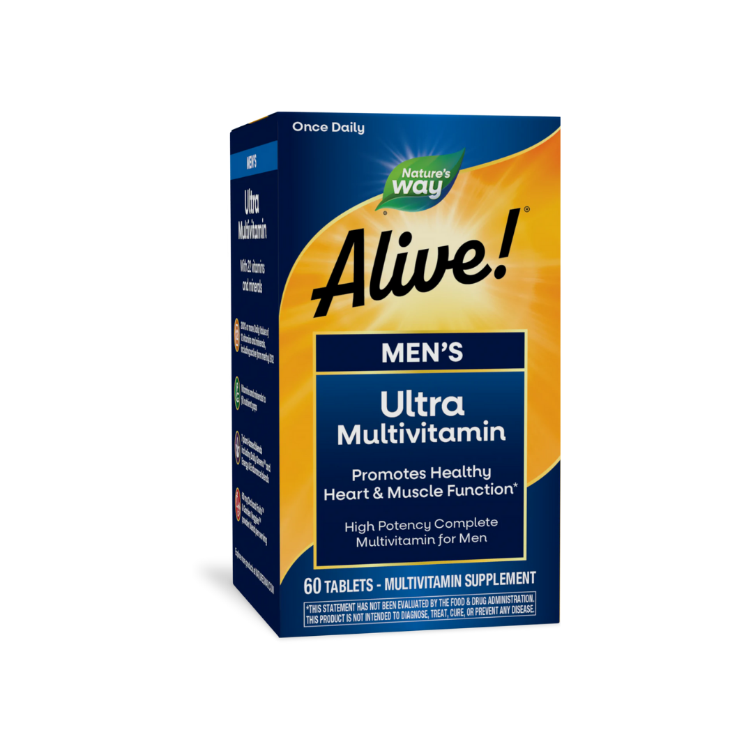 Alive!® Men’s Ultra Multivitamin | Natures's Way