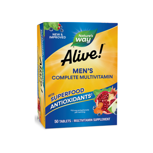Alive!® Men’s Complete Multivitamin | Nature's Way