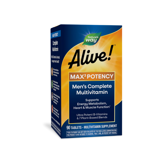 Alive!® Men’s Max3 Daily Multivitamin | Nature's Way