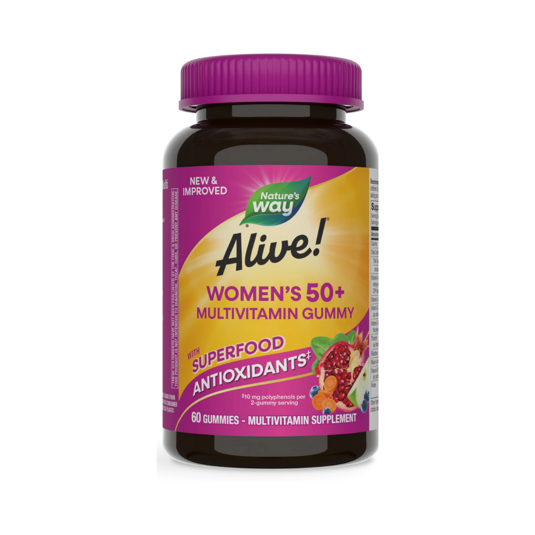 Alive!® Women's 50+ Gummy Multivitamin | Nature's Way