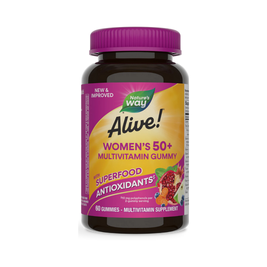 Alive!® Women's 50+ Gummy Multivitamin | Nature's Way
