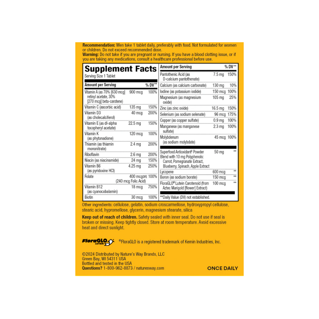 Alive!® Men’s Complete Multivitamin | Nature's Way