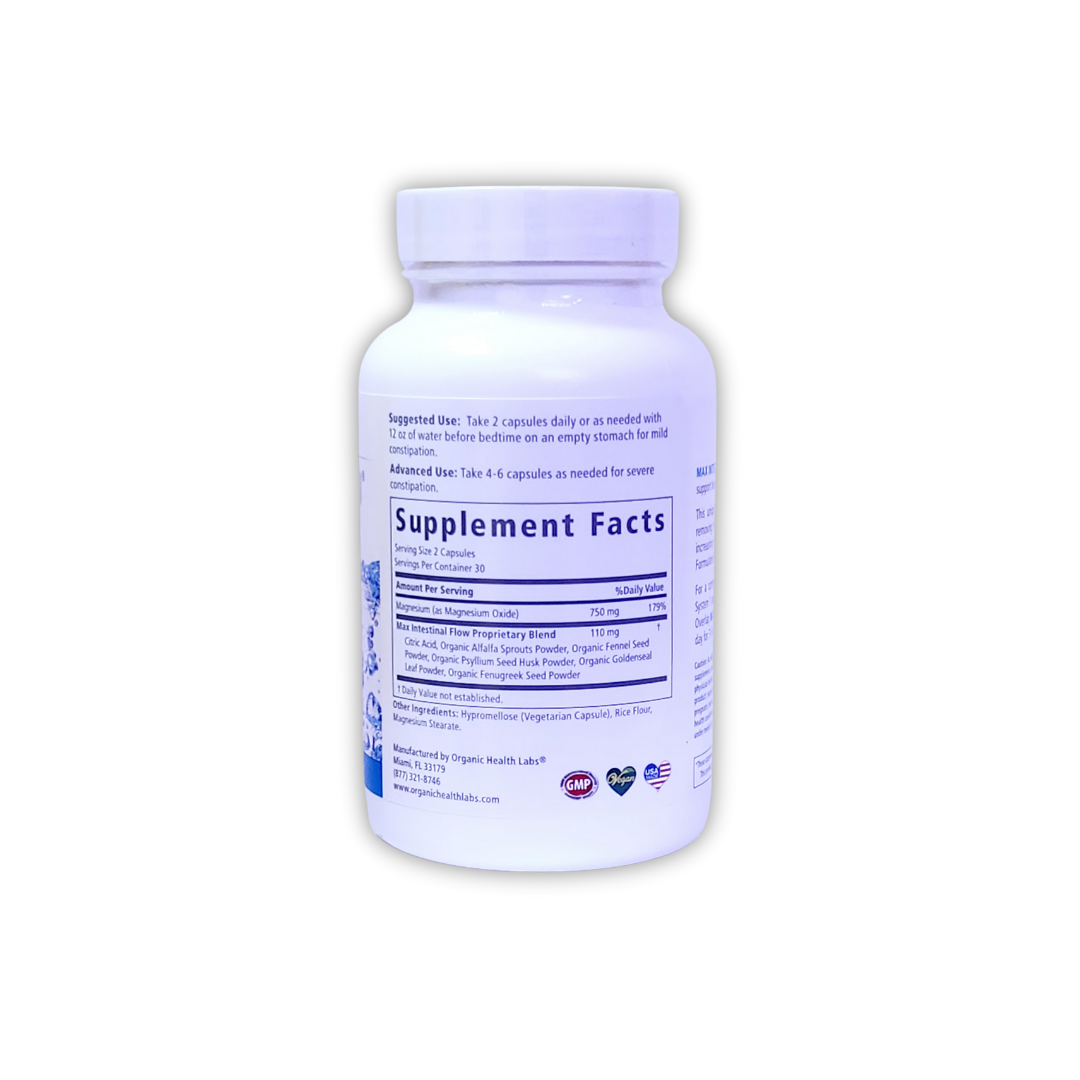 Max Intestinal Flow | Organic Health Labs