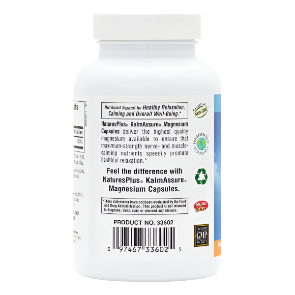 KalmAssure® Magnesium Capsules | Nature's Plus