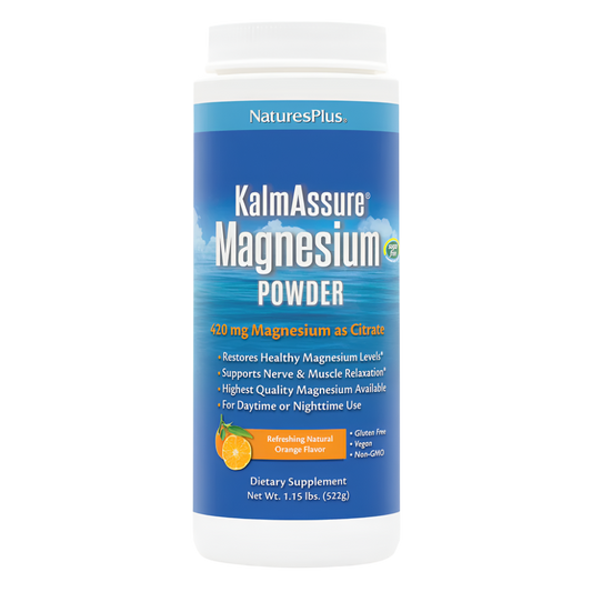 KalmAssure® Magnesium Powder - Orange | Nature's Plus