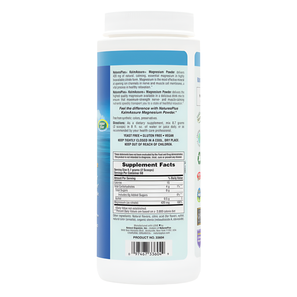 KalmAssure® Magnesium Powder - Orange | Nature's Plus