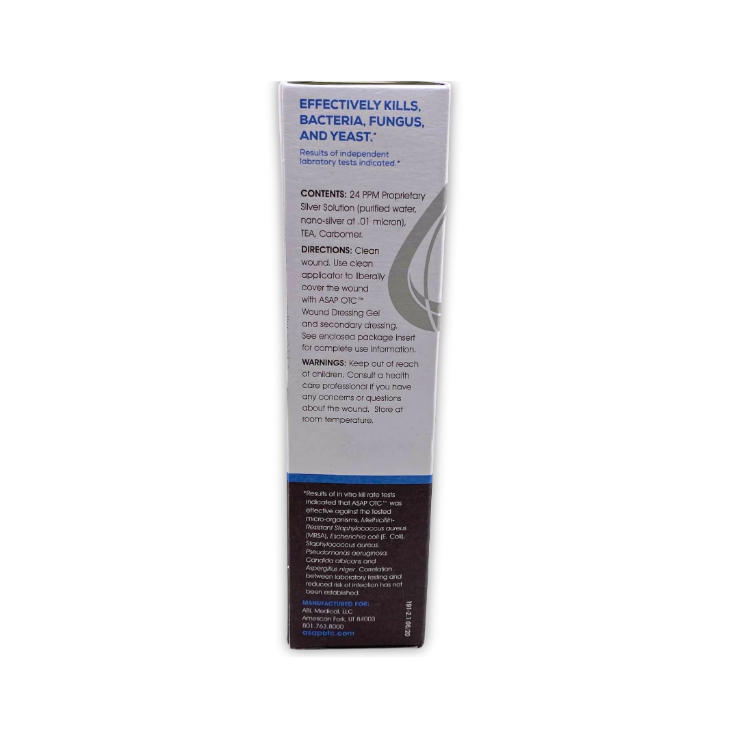 ASAP OTC Wound Dressing Gel | American Biotech Labs