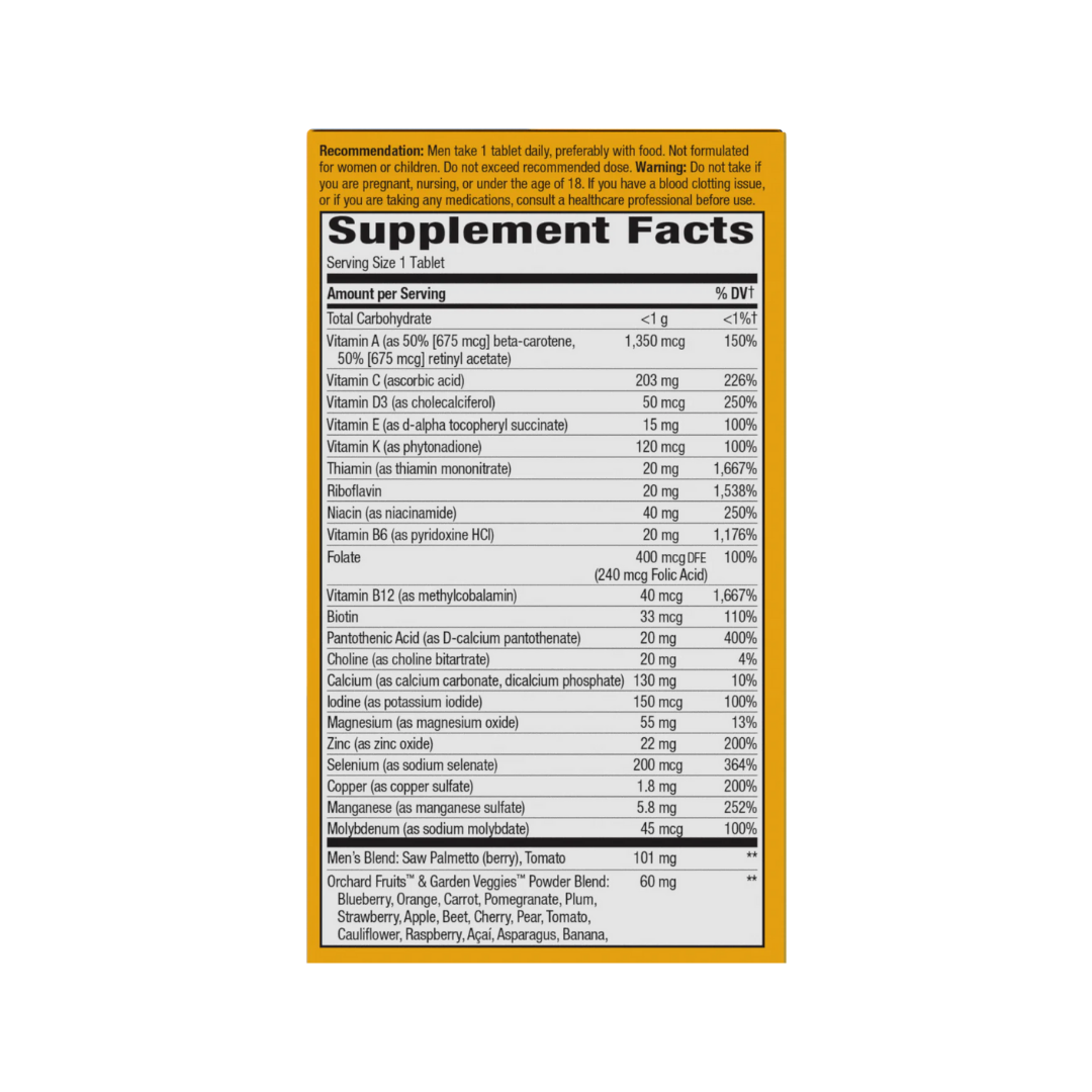 Alive!® Men’s Ultra Multivitamin | Natures's Way