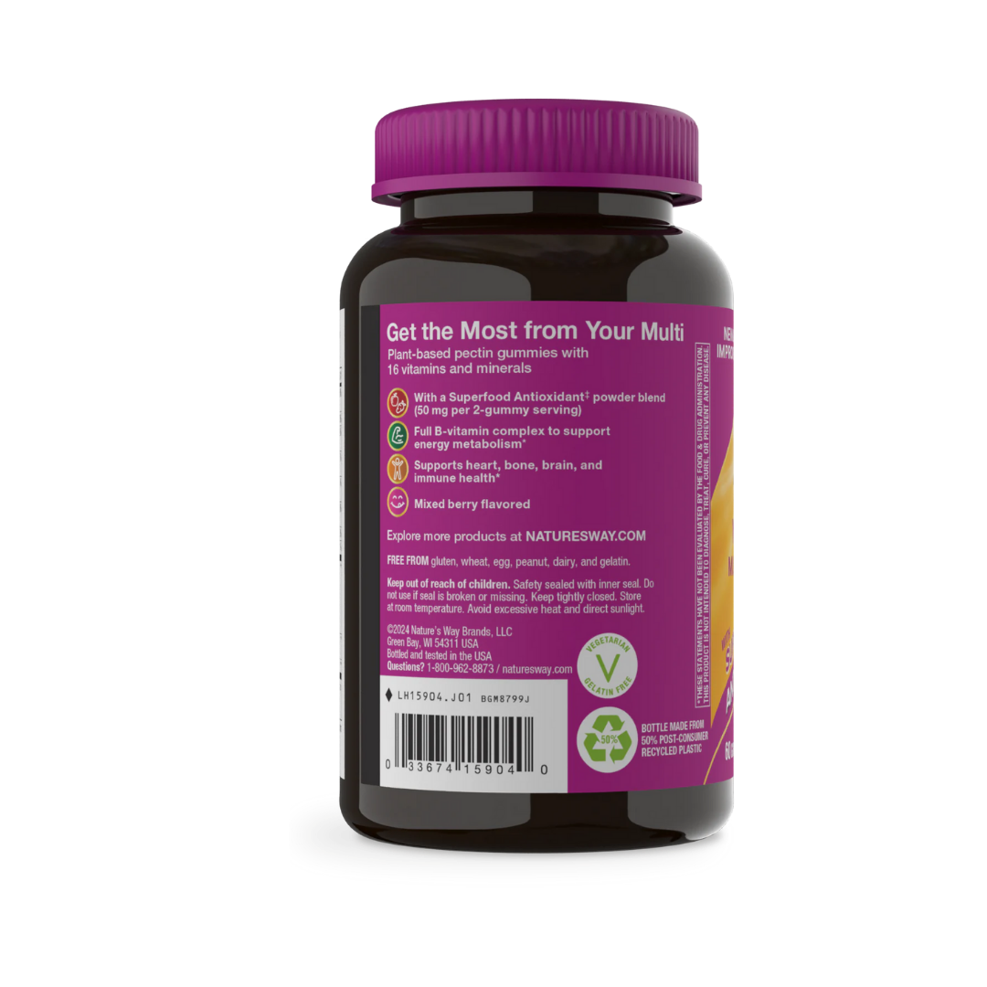 Alive!® Women's 50+ Gummy Multivitamin | Nature's Way
