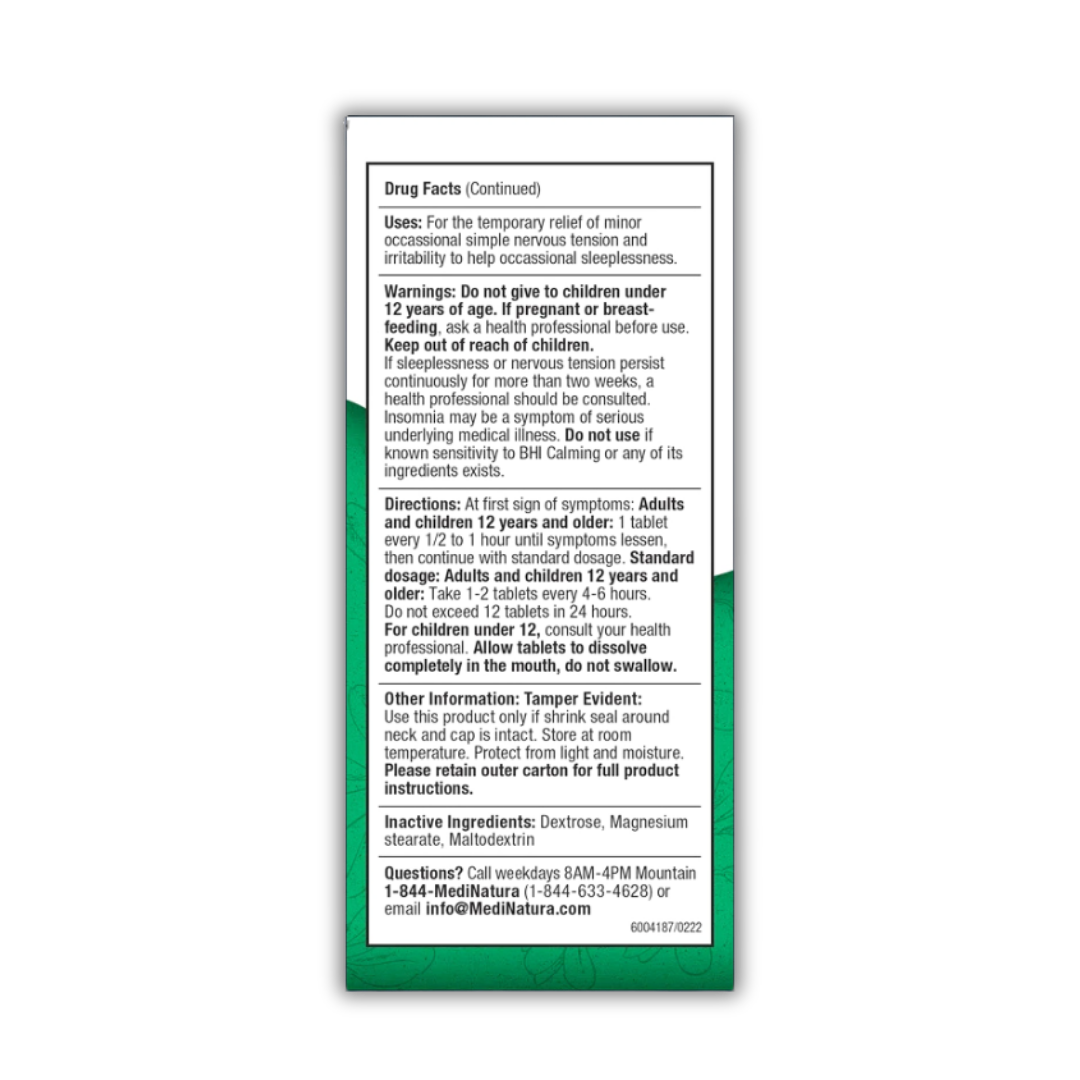 BHI Calming Support | MediNatura