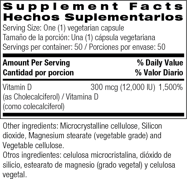 D-3 300 mcg | Bio Nutrition