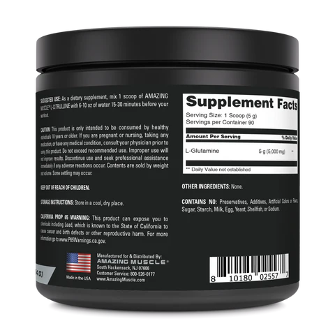 L-Glutamine Powder 5g | Amazing Muscle