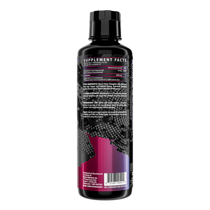 Liquid L-Carnitine 3000 | Nutrex Research