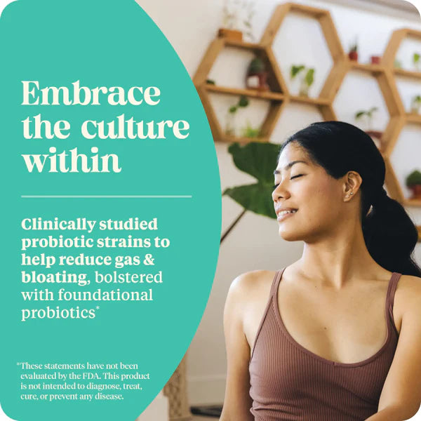SubCulture™ Probiotic for Bloat | Enzymedica