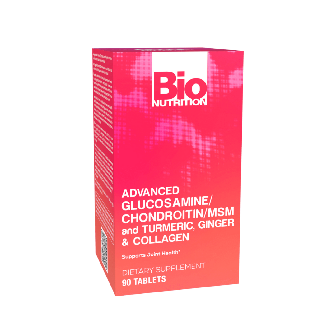 Advanced Glucosamine/ Chondroitin/ MSM and Turmeric, Ginger & Collagen | Bio Nutrition