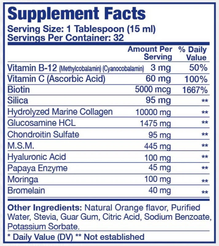 Collagen-Flex Liquid Extra Strength | Intenergy