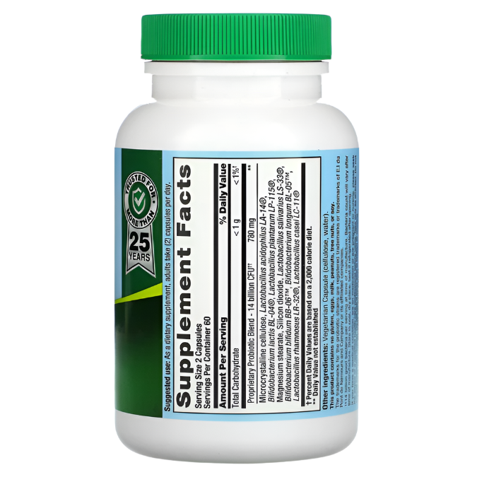 PB8 Probiotic Vcaps| Nutrition Now