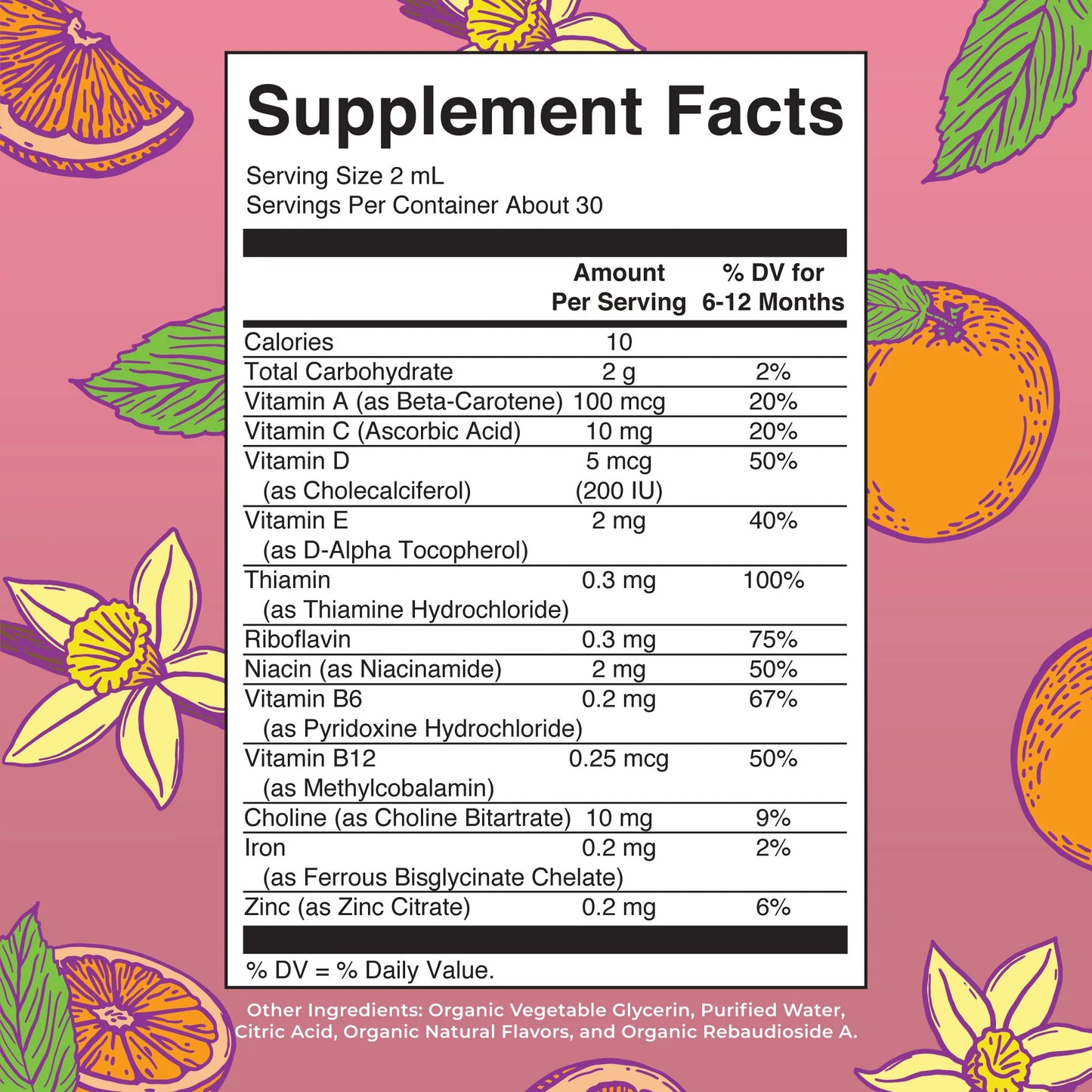 Organic Infant Multivitamin | Mary Ruth's