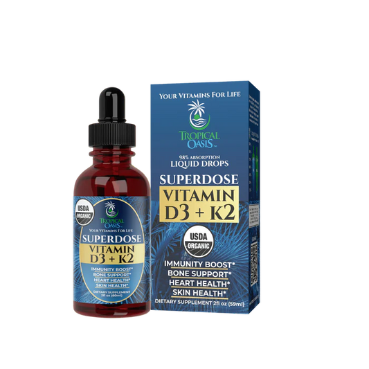 Vitamin D3 + K2 Superdose | Tropical Oasis