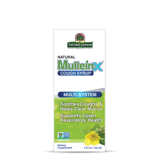 MulleinX Cough Syrup Multi-System| Nature's Answer
