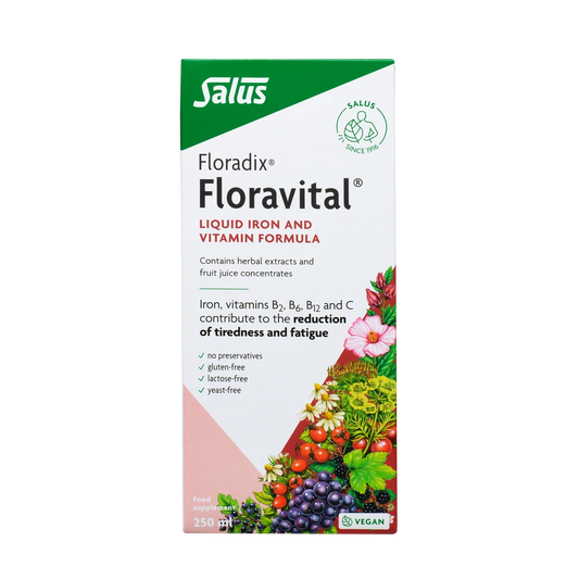 Floravital Liquid iron and vitamin formula | Salus