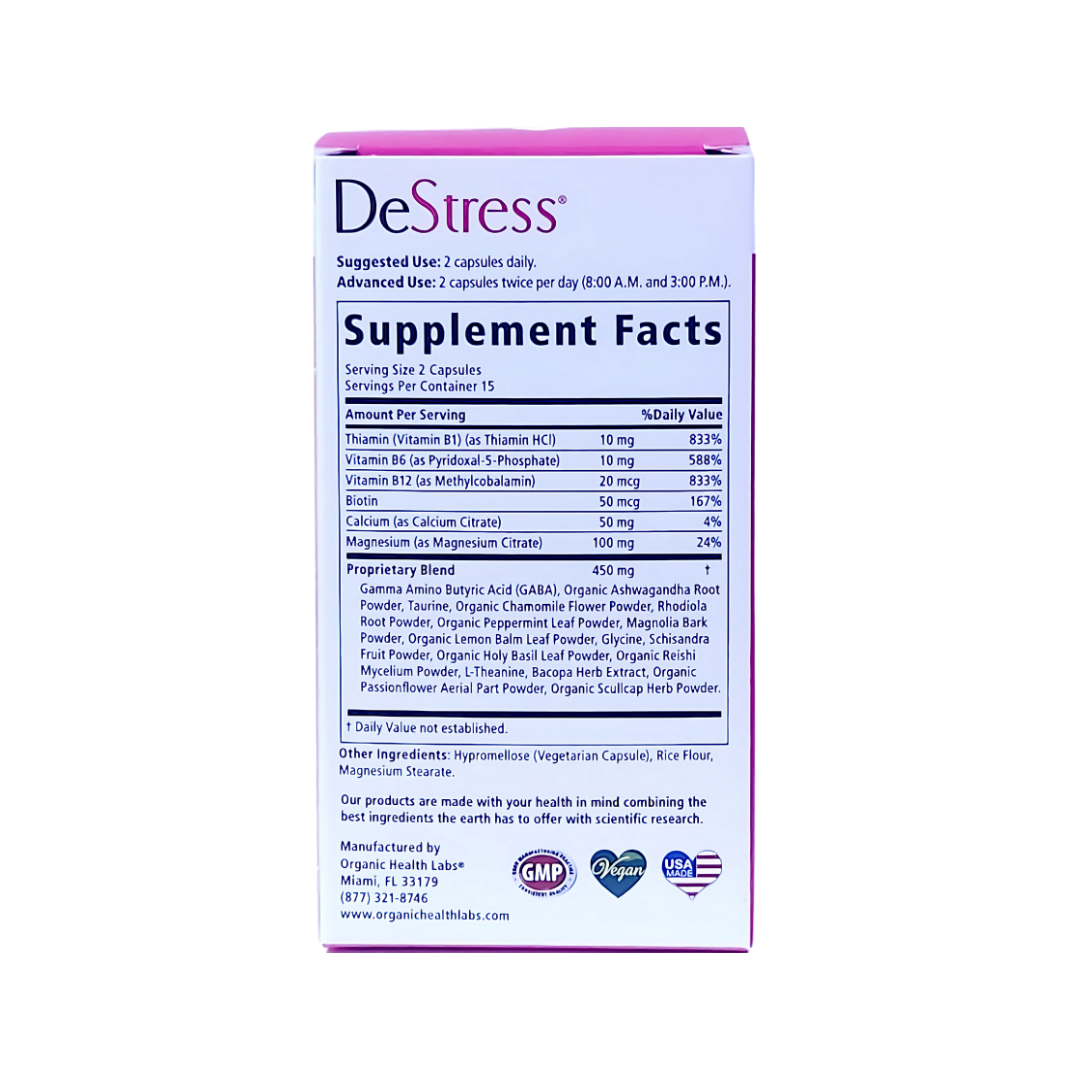 DeStress | Organic Health Labs