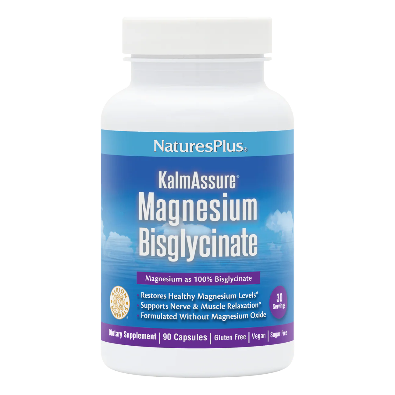 KalmAssure Magnesium Bisglycinate | Nature's Plus