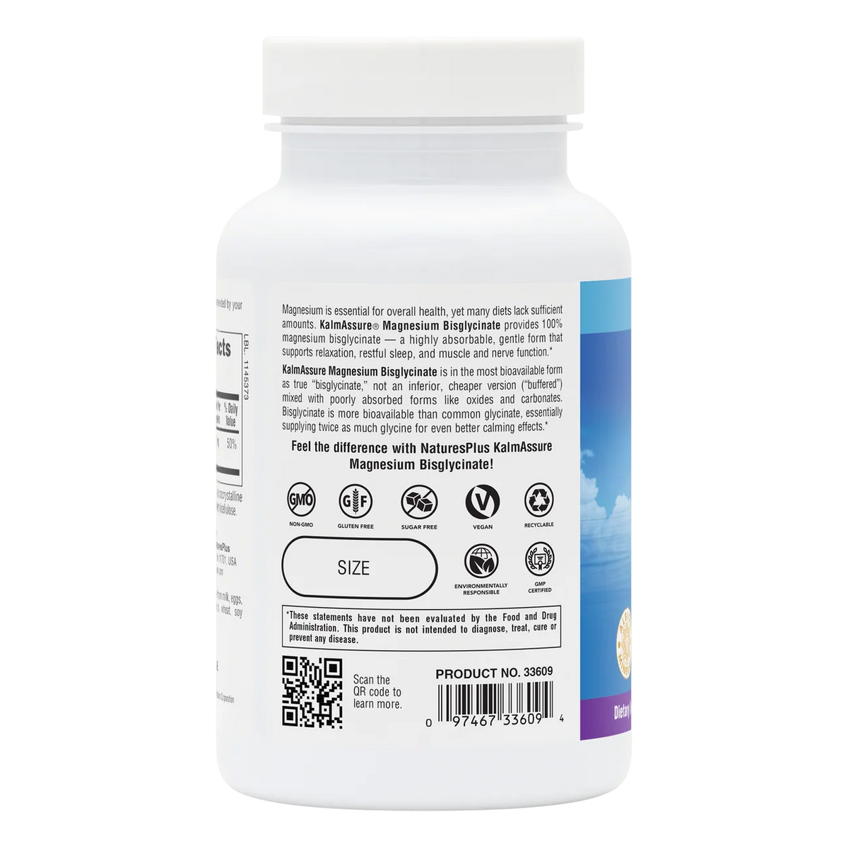 KalmAssure Magnesium Bisglycinate | Nature's Plus