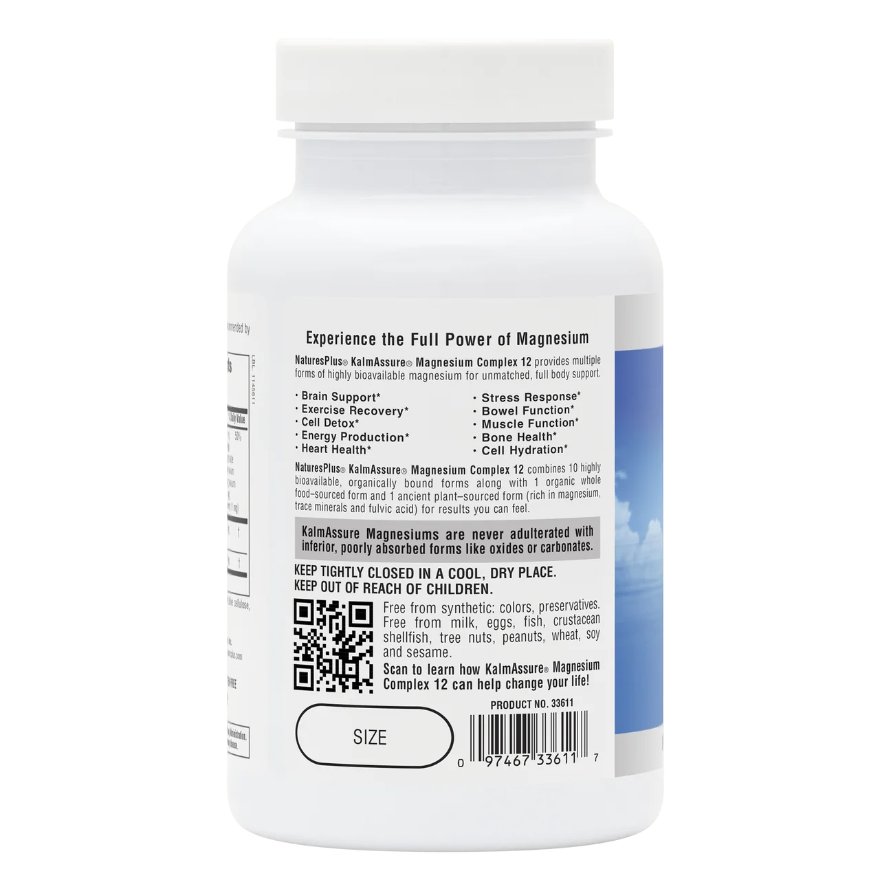 KalmAssure Magnesium Complex 12 | Nature's Plus