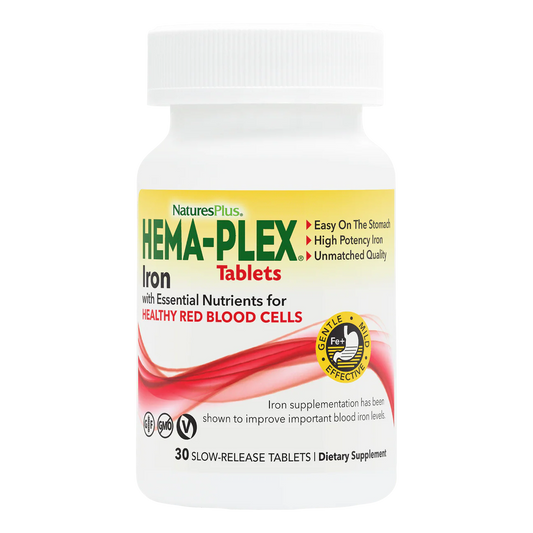 HEMA-PLEX Slow-Release Tablets | Nature's Plus