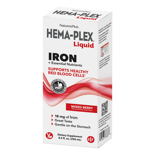 HEMA-PLEX Liquid Iron | Nature's Plus