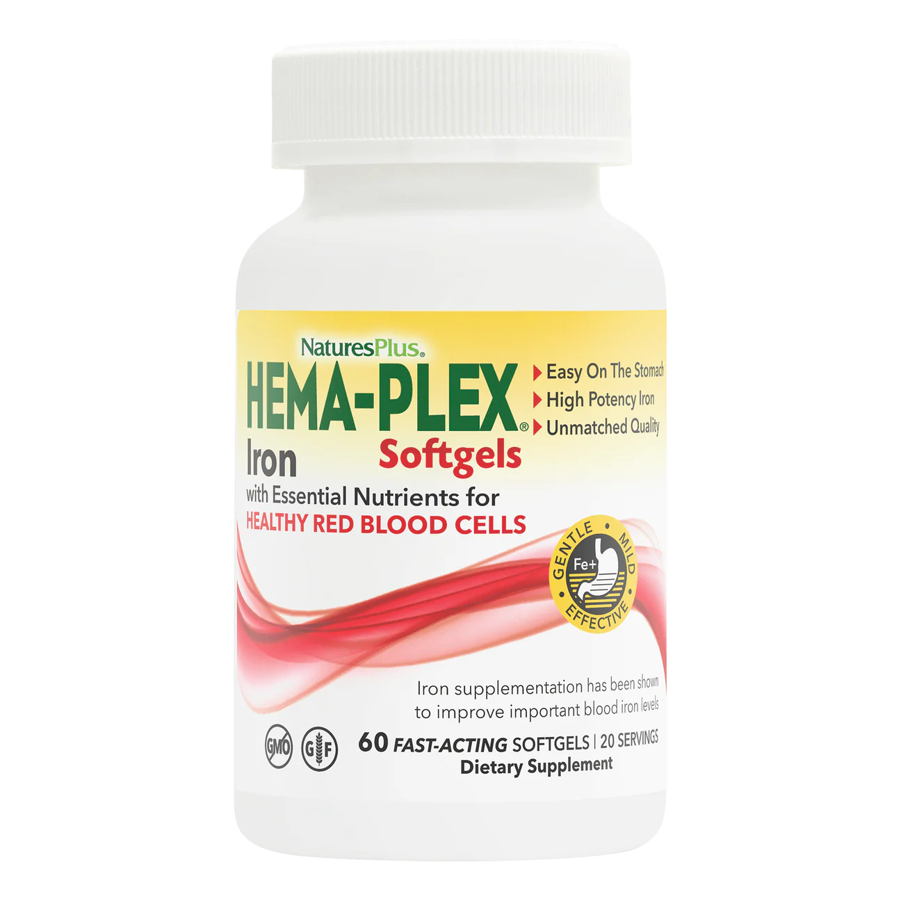 HEMA-PLEX Iron Softgels | Nature's Plus