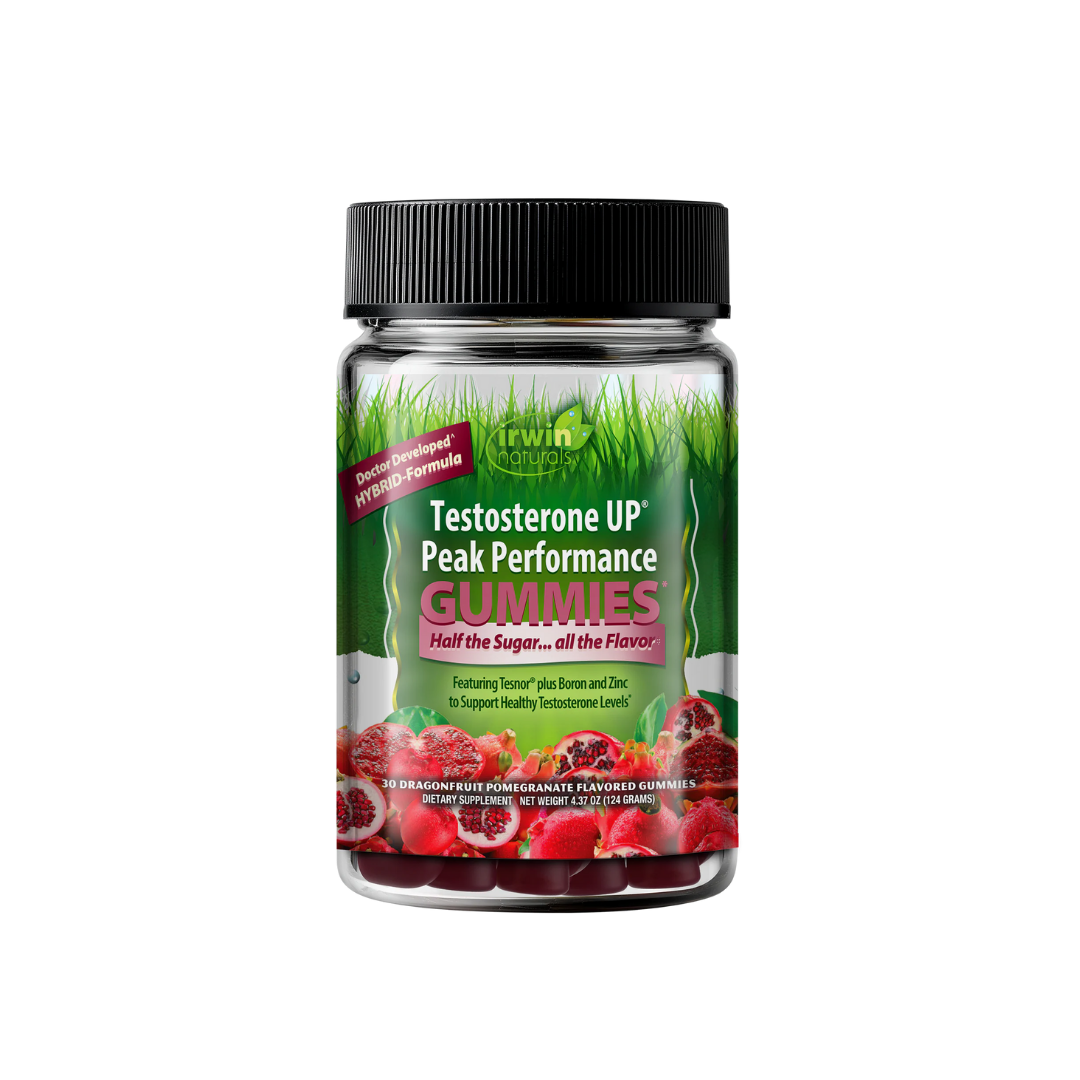 Testosterone UP Peak Performance Gummies | Irwin Naturals