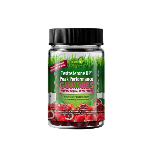 Testosterone UP Peak Performance Gummies | Irwin Naturals