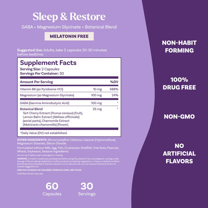 Sleep & Restore | Natrol