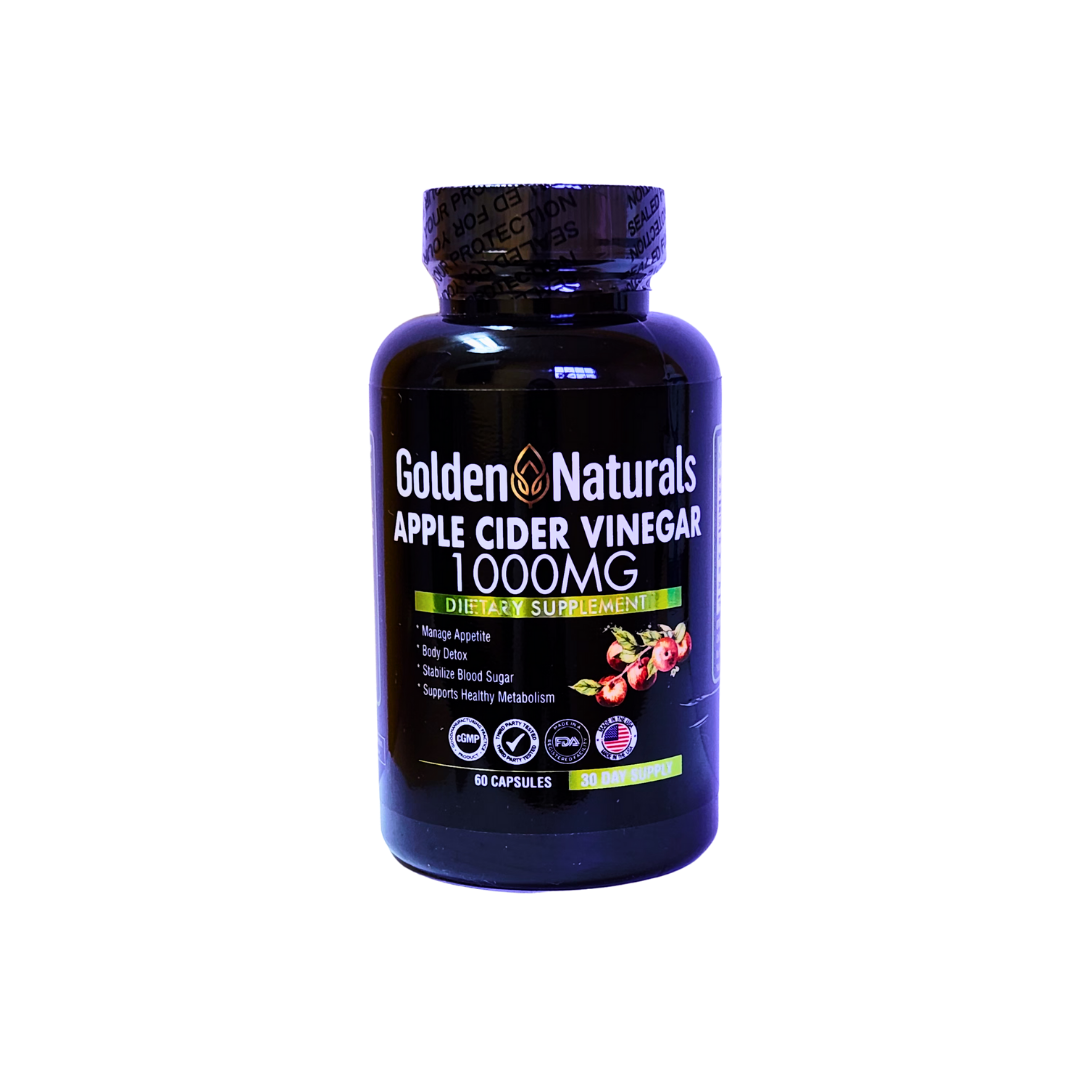 Apple Cider Vinegar 1000mg | Golden Naturals