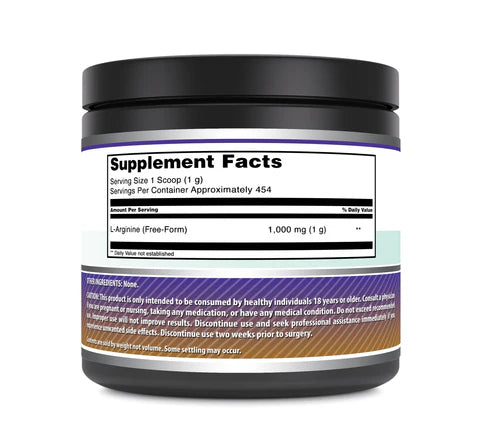 L-Arginine Powder 1g | Amazing Nutrition