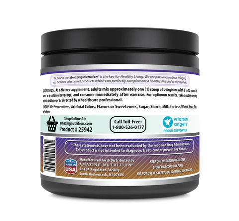 L-Arginine Powder 1g | Amazing Nutrition