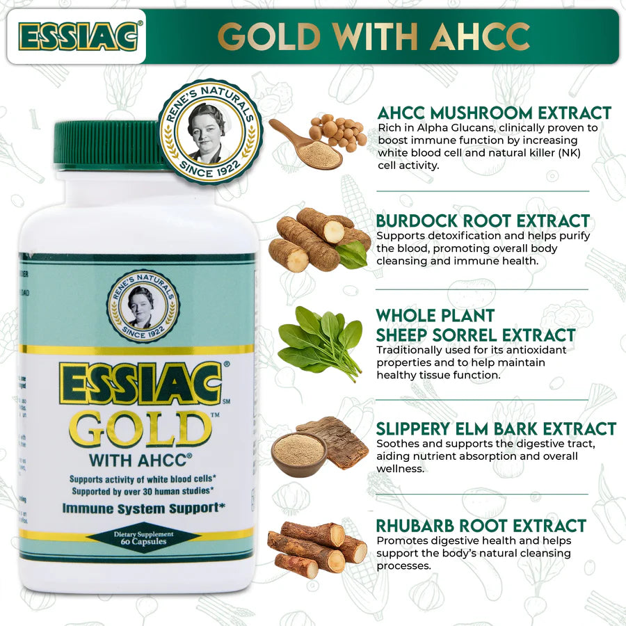 ESSIAC GOLD with AHCC