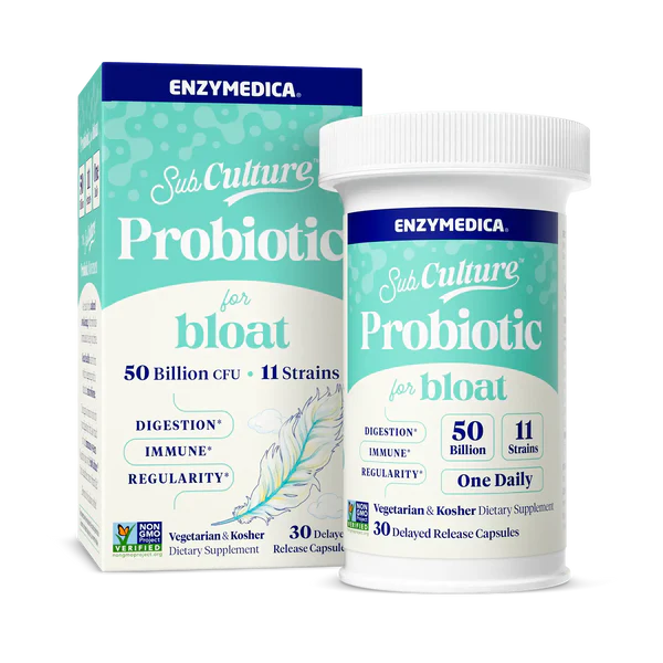 SubCulture™ Probiotic for Bloat | Enzymedica