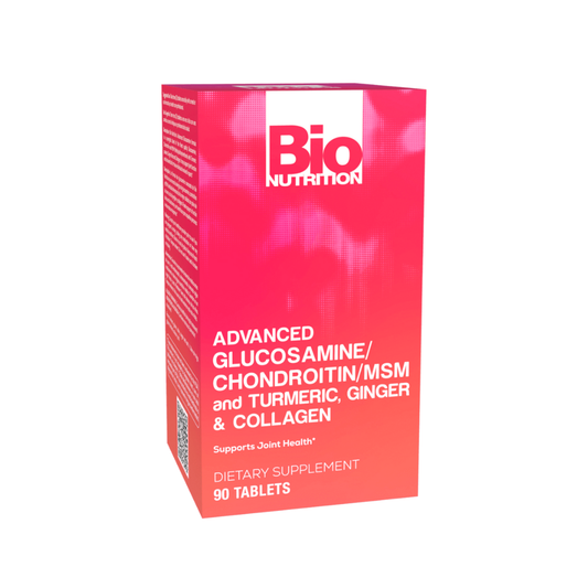 Advanced Glucosamine/ Chondroitin/ MSM and Turmeric, Ginger & Collagen | Bio Nutrition