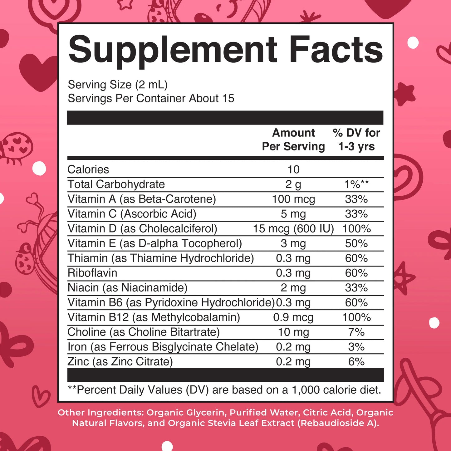 CoComelon Toddler Multivitamin w/iron |Mary Ruth's