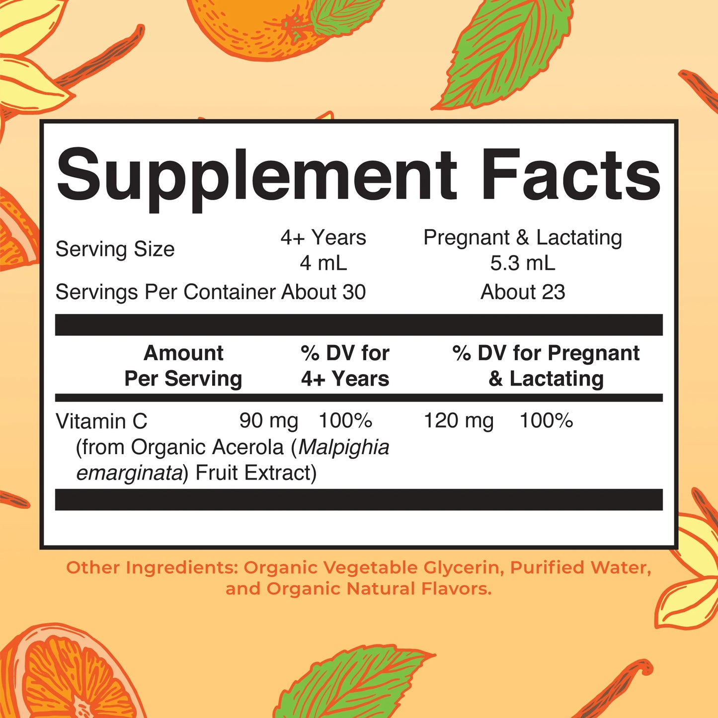 Organic Kids Vit C | Mary Ruth's