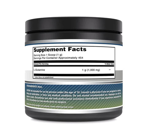 L- Glutamine Powder 1g | Amazing Nutrition