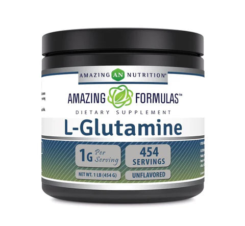 L- Glutamine Powder 1g | Amazing Nutrition